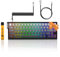 MAMBASNAKE x ATTACK SHARK X68HE Tastiera meccanica con interruttore magnetico a grilletto rapido, attuazione regolabile da 0,01 mm, tastiera da gioco cablata al 60% con cavo a spirale,8KHz(Moon Night)