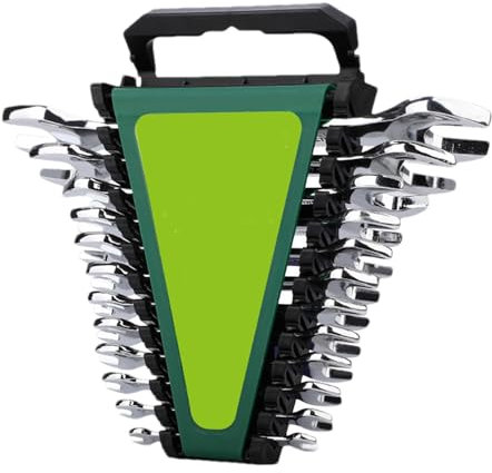 Jubepk Schraubenschlüssel-Set, metrisches Schraubenschlüssel-Set, robuster Schraubenschlüssel, Werkzeug-Sets, robustes 12-teiliges metrisches Schraubenschlüssel-Set für Haushalt, Auto und