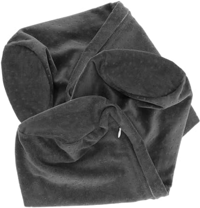 CHILDWEET 2 Fundas De Almohada con Cremallera para El Cuello Cómodas Fundas De Almohada Cilíndricas para Dormitorio Y Sala De Estar Fundas De Almohada Redondas Y Suaves para El Cuello