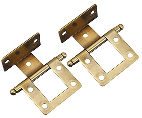 NUOBESTY 2pezzi Cerniere Per Porta Armadio Dispositivo Chiusura Della Porta Cerniera Per Armadio Resistente All Uso Continuo Non Arrugginisce Facile Da Installare Per Porte Interne Ed