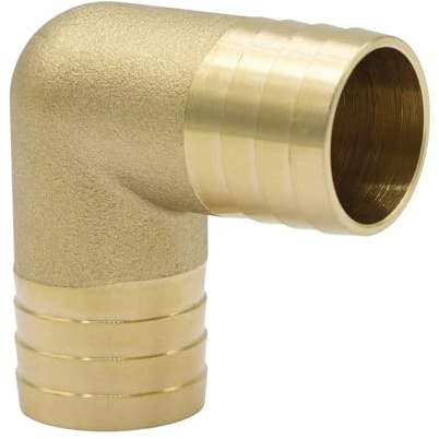 VARIOSAN 17062 vinklad rörkoppling 3/8 tum (9,5 mm) 90° vinklad mässing