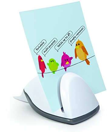 Rapesco 1330 Konzepthalter & Heftklammerentferner, Weiß