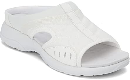 Easy Spirit Traciee2 Women's Sandal, 7.5 B(M) US, Bright White