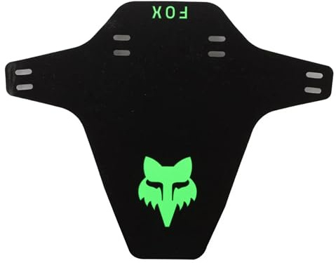 Fox Racing Front Mountain Bike Mudguard (Black/Flourescent Logo)