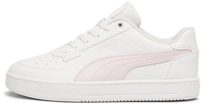 PUMA Baskets Unisexes Caven 2.0, Blanc Chaud, Rose givré, 37 EU
