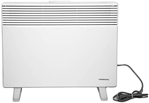 Termoval väggkonvektor – 500 W-1 000 W – 1 500 W, 2 000 W, 2 500 W – konvektor – uppvärmning med ben – inklusive vägghållare – 1 500 W