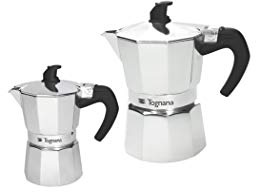 Tognana Coffee Time Black Caffettiere Moka 1 + 3 tazze