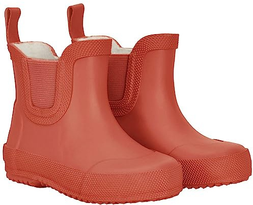 CeLaVi Baby-Mädchen Mittens solid Rain Boot, Redwood, 19 EU