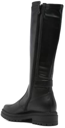 Nero Giardini I514842D Stivali Donna in Pelle E Materiale Tecnico - Nero 39 EU