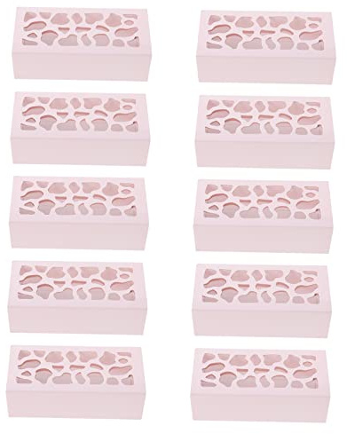 Gadpiparty De 10 Uds. De Pastel De Macarrones De Embalaje De Macarrones Cajas De Pastelitos Macaron De Embalaje para Panadería Bebé Papel Navidad Molde para Pasteles