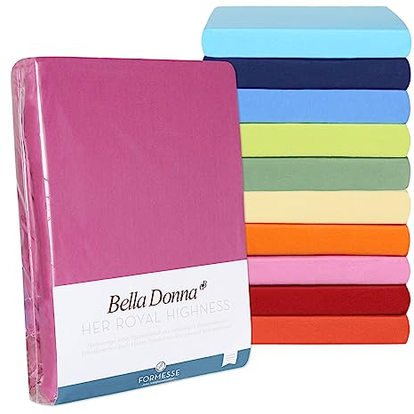 Formesse Bella-Donna Jersey Spannbettlaken nebelgrau, 90x190-100x220 cm