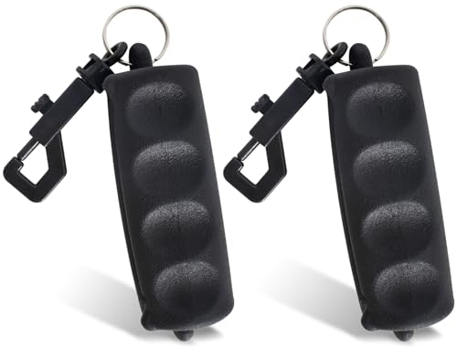 2 Stück Bogenschießen Pfeilzieher, Gummi Pfeil Puller, Pfeilzieher Silikongreife, Bogenschießen Pfeil Ziel Remover, mit Gürtelclip, Sicher, rutschfest, Bogenschießen Zubehör (Schwarz)