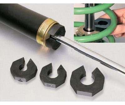 WES.Tuning 00772 Federwegbegrenzer Hinten, 10 Stücke