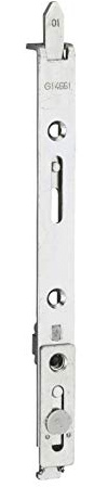 FERCO by THIRARD - Verrouillage haut avec sortie de tringle pour fenêtre, 160x16mm, Unijet, G-14661-00-0-1