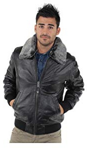 Schott nyc Uomo Lc930dgt Giacca di pelle Not Applicable, nero, 4X-Large