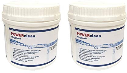 2x POWERclean MegaSorb