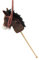 Sweety Toys 14040 Steckenpferd inkl. Soundfunktion OHNE Rollen & OHNE Haltegriffe - geeignet für Hobby Horsing Turniere
