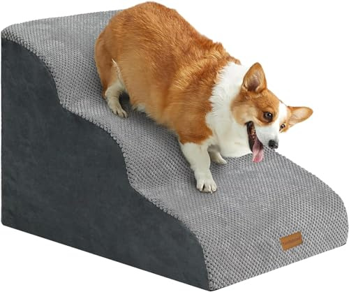 40cm High Dog Steps for Bed, 3 Step Dog Stairs for Sofa,40x60x40cm