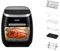 Linsar - Air Fryer Oven with Rotisserie - 11l Mini Oven - Airfryer with Digital LED Display - Rotisserie Rack and Kebab Stick - Adjustable Temperature up to 200°C - 8 pre-programmed Settings - 2000W