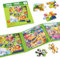 ASTARON Magnetische Puzzle für Kinder, 25-30-42 Teile Zoo Kinderpuzzle ab 3 Jahre, Beschäftigung für Kinder im Autofahrt Flugzeug, Kindergeburtstag Geschenke