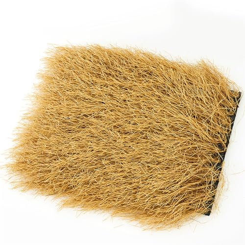 Rollos De Paja De Palma Artificial, Rollo De Hierba Hut, Barra Pasto para Cabaña, Rollo De Paja De Palma Plástico PE Techo De Paja, para Bar Jardín Gazebo Sombrilla Tejado(1x3m)