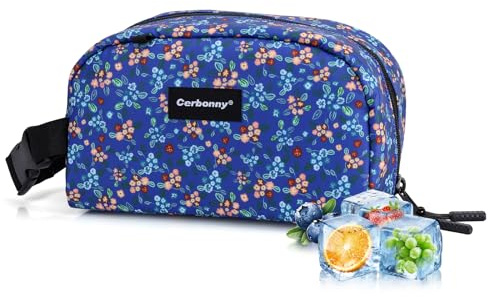 Small Cooler Bag Freezable Lunch Bag for Work School Travel,Small Insulated Bag For Kids/Adults