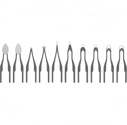 Enwye Lot de 10 stylos pyrogravures Professionnels pour pyrogravure sur Bois