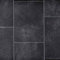 247Floors Stone Tile Effect Flash Vinyl Flooring 2.3mm Realistic Foam Backed Lino Slip Resistant (2m x 3m / 6ft 6 x 9ft 10, Dark Stone Tiles)