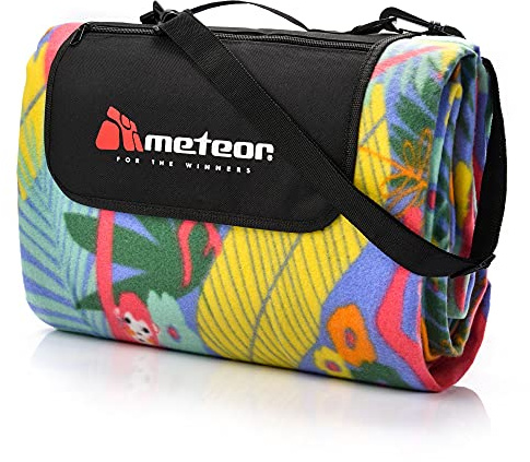 meteor Extra Large 200 x 220 XXL Picknickdecke Outdoor stranddecke wasserdichte sanddichte tolle Picknick-Matte Fleece Draussen Decken groß Camping-Decke Matte Thermo isoliert
