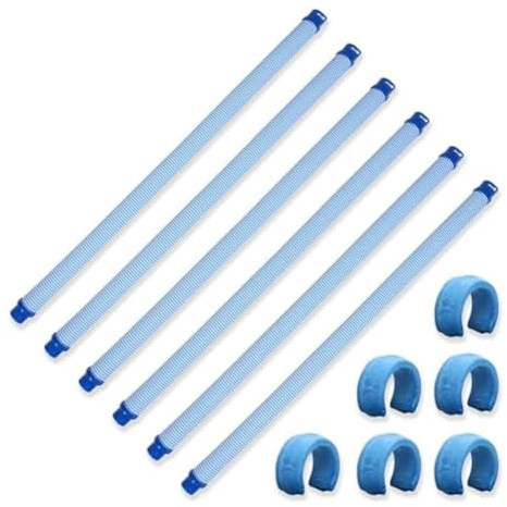 Pyugxab Paquete de 6 mangueras de aspiradora R0527700, piezas de repuesto de manguera, para limpiador de piscinas MX6, MX8, fácil de instalar