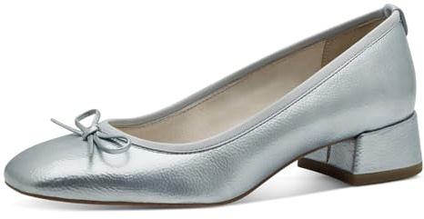 Tamaris Escarpins Classiques pour Femme, Talons Hauts, Semelle intérieure Touchit, Bleu, 37 EU