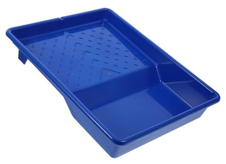 Hemobllo Vassoio per Vernice in Plastica da 9 Pollici, Vaschetta per Rullo Pittura Murale, Resistente e Facile da Pulire, per Progetto di Ristrutturazione e Tinteggiatura Casa