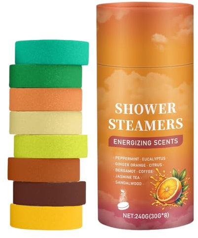 Tablette de bain pour femme | Cuiseur vapeur relaxant | Défroisseurs à vapeur pour soulager le stress | Tablettes de douche pour femmes | Cuiseur vapeur apaisant | Parfum durable et apaisant pour une