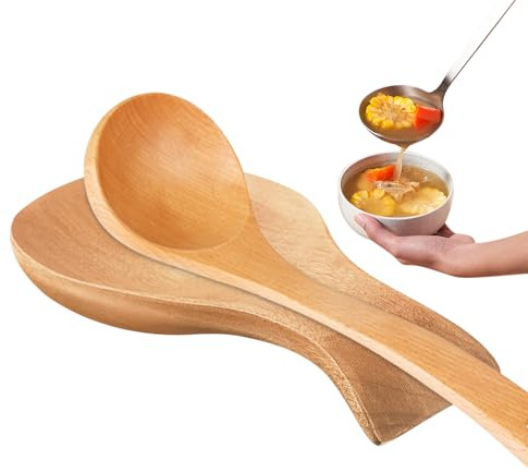 Portacucharas de madera - Soporte para cuchara de cocina, organizador de encimera de cocina estilo granja, soporte para utensilios | Accesorio de cocina para eventos al aire libre en el patio del