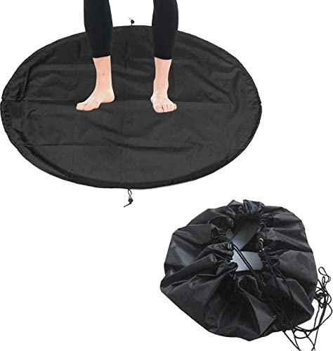 Winmany Cambiador de Traje Neopreno para Surf, Impermeable Bolsa Transporte con Asas cordón portátil para Deportes acuáticos natación Buceo Kayak Barco Camping Aire Libre (50 cm/19.68 Pulgadas)