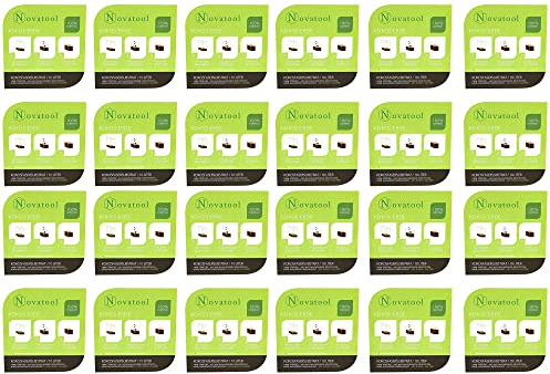 24x Novatool Kokosziegel Humusziegel Kokoserde mit Beutel Blumenerde Zimmerpflanzen |240 Liter | 750g 19x18x5cm Gartenerde Kokosziegel fein Quelltabletten Kokos Steu und Substrate Kokosblumenerde