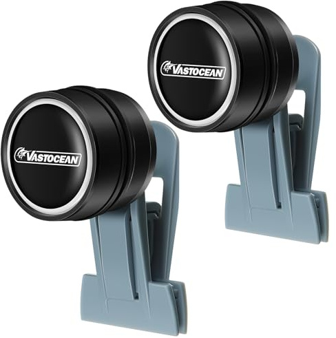 Blulu 2 clips magnéticos de alimentación de algas marinas, accesorios para tanque de acuario de agua salada, alimentador de algas, imán de algas, alimentador de verduras para peces y mascotas