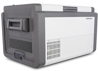 Vango C-Pinnacle 40L Compressor Cool Box – Portable Electric Fridge Freezer, -22°C to +20°C Temperature Control, 12V/24V In-Car & 230V Mains Powered, Camping, Caravan & Travel