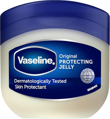 Vaseline Original Hautschutz, Hautpflege bei rissiger, trockener Haut und Ekzemen 6 x 50 ml