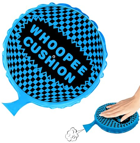 Whoopie Cushion, 9 Woopie Cushion, Self Inflating Whoopee Cushion, Woopy Cushion Fart Bag for Boys and Girls, Goodie Bag Stuffers Makes Gas Sounds, Novelty Prank Gag White Elephant Gifts