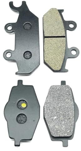 Juego Pastillas Freno Delanteras Traseras para Motocicleta para Yamaha XT600E 1992-2003 XTZ660E para Tenere 1991-1998 XT600 XTZ660 XT XTZ 600 660 E Pastillas Freno(Delantero y Trasero)