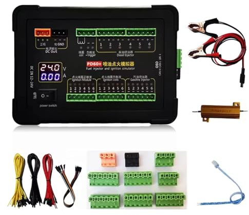 Kaeltsyn Aparato de diagnóstico de motor completo y detallado que simula las funciones de inyección e inyección para mantenimiento de computadoras de automóviles, dispositivo de simulación de