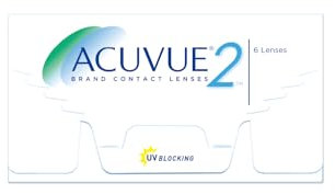 ACUVUE 2 - Lenti a contatto quindicinali - protezione UV;+2.75 diottrie; BC 8.7; DIA 14.00; 6 lenti