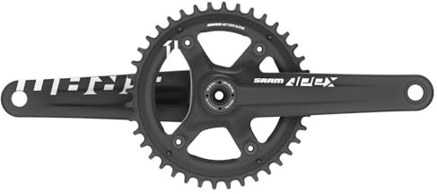 Sram Crankset 2283557104 Crank & Fittings, Black, 165 mm