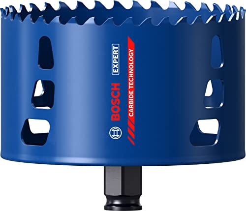 Bosch 1x EXPERT Tough Material hålsågar (för Trä med metall, Tegel, Ø 111 mm, Professional Tillbehör Borr/skruvdragare)