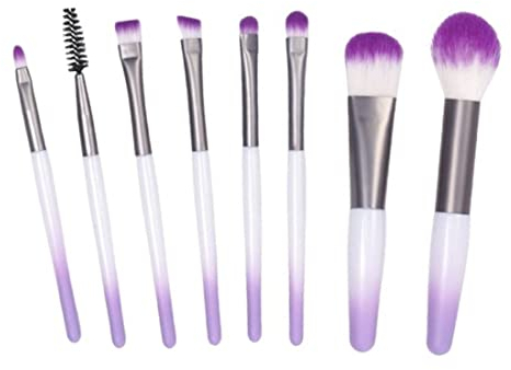 LEEQ Pinselset makeup-8 Stück, Kosmetik Make up Pinsel set füR das Concealer Liquid Blusher Maskenpinsel Eyeliner Lidschatten Pinsel Sets Gesicht Make up Augenbrauen Pinsel
