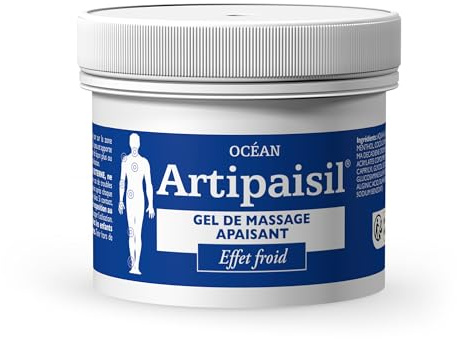 BLANCHE BRESSON - Artipaisil - Gel de Massage en Pot - Muscles et Articulation - Soulage les Muscles & Douleurs, Gel Effet Froid, Action Intense, Anti-Camphre, Apaisant - Fabriqué en France - 120 ml