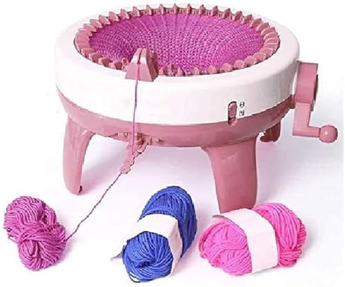 COOVS Machine à Tricoter 40 Aiguilles avec Compteur de rangées, Grande Machine à Tricoter Double pour écharpes, chapeaux, chaussettes