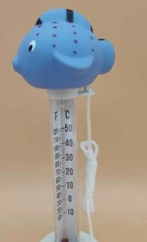 1 Piece Cartoon Animal Shaped Thermometer, Floating Water Thermometer, Bath Thermometer, Baby Bath Toy Thermometer, Fish Tank Water Temperature Tester (Puffer Fish)