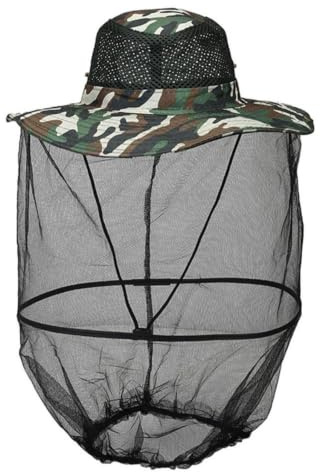 Bee Hat – Breathable Beekeepers Hat With High Visibility Veil Face Cover